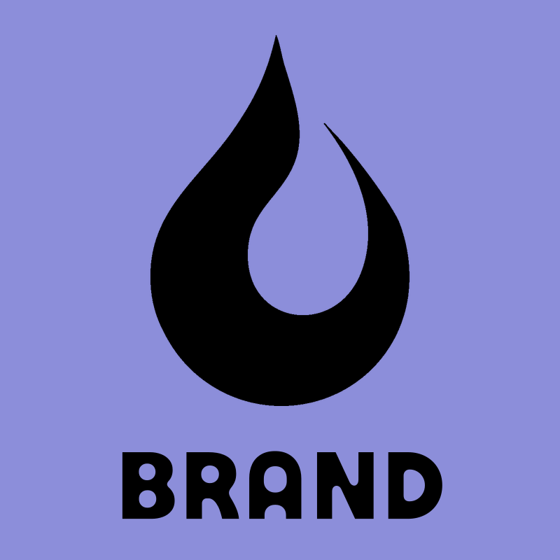 Bold Flame Drop Mark preview