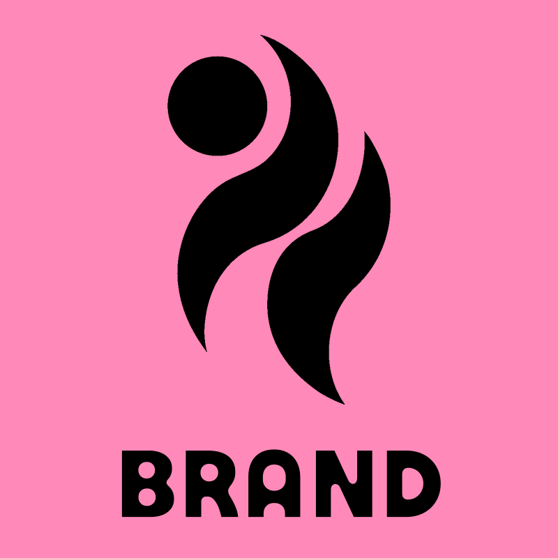 Bold Flame Figure Logo preview