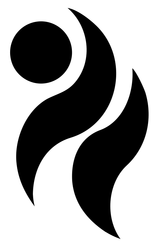 Espresso Cup Flame Logo