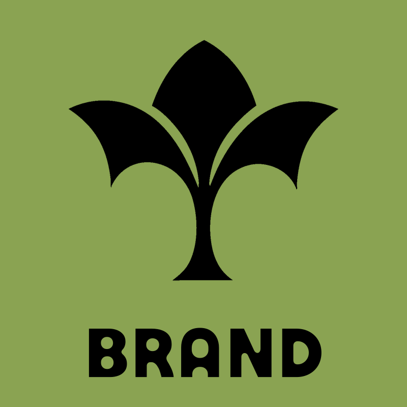 Bold Fleur-de-Lis Plant Badge preview