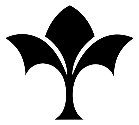 Fleur-de-Lis Plant Badge