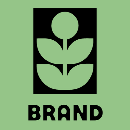 Bold Flower Plant Emblem preview