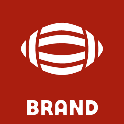 Bold Football Horizontal Stripe Icon preview
