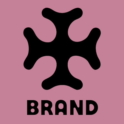 Bold Forked Cross Badge preview