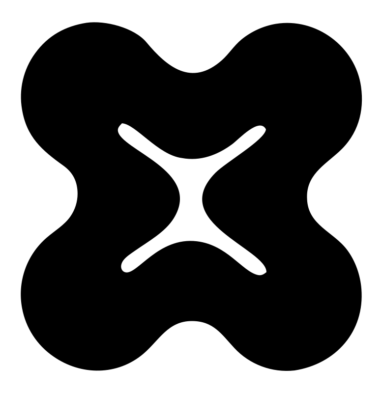 Bold Four-Lobe Clover Mark