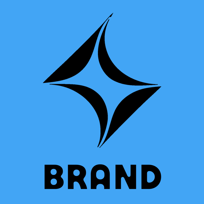Bold Four-Point Star Icon preview