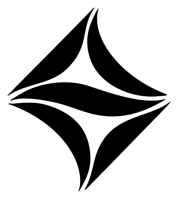 Bold Four-Point Star Mark