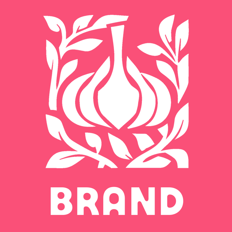 Bold Garlic Botanical Crest preview
