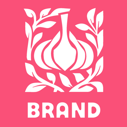 Bold Garlic Botanical Crest preview