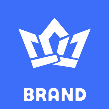 Bold Geometric Crown Logo preview