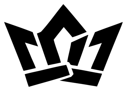 Bold Geometric Crown Logo