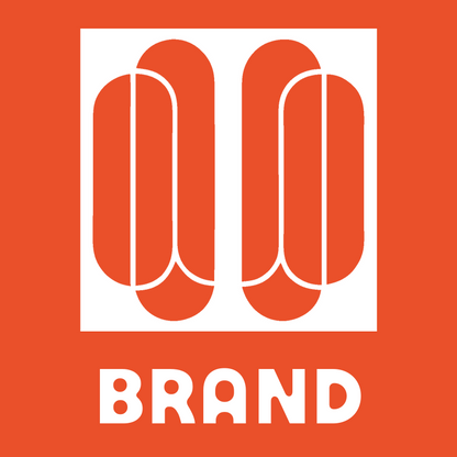 Bold Geometric Laurel Wreath Mark preview