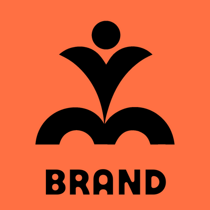 Bold Geometric Person Yoga Mark preview