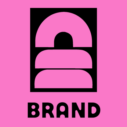 Bold Geometric Stacked Arch Badge preview
