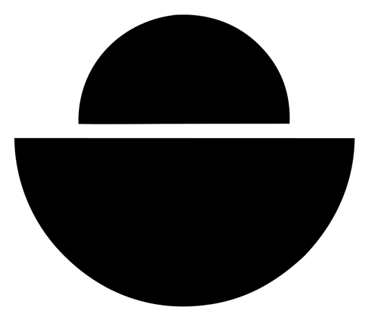 Bold Half-Dome Bulb Mark