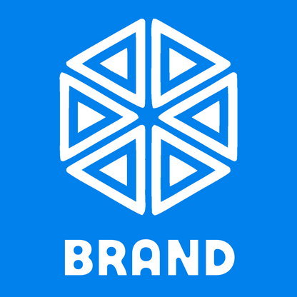 Bold Hexagon Snowflake Emblem preview