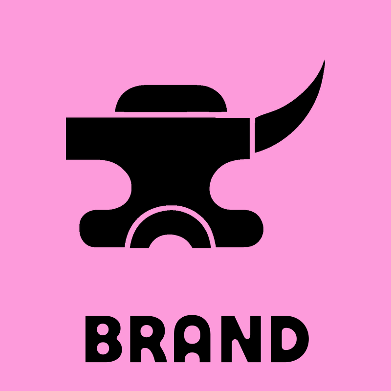 Bold Horned Anvil Emblem preview
