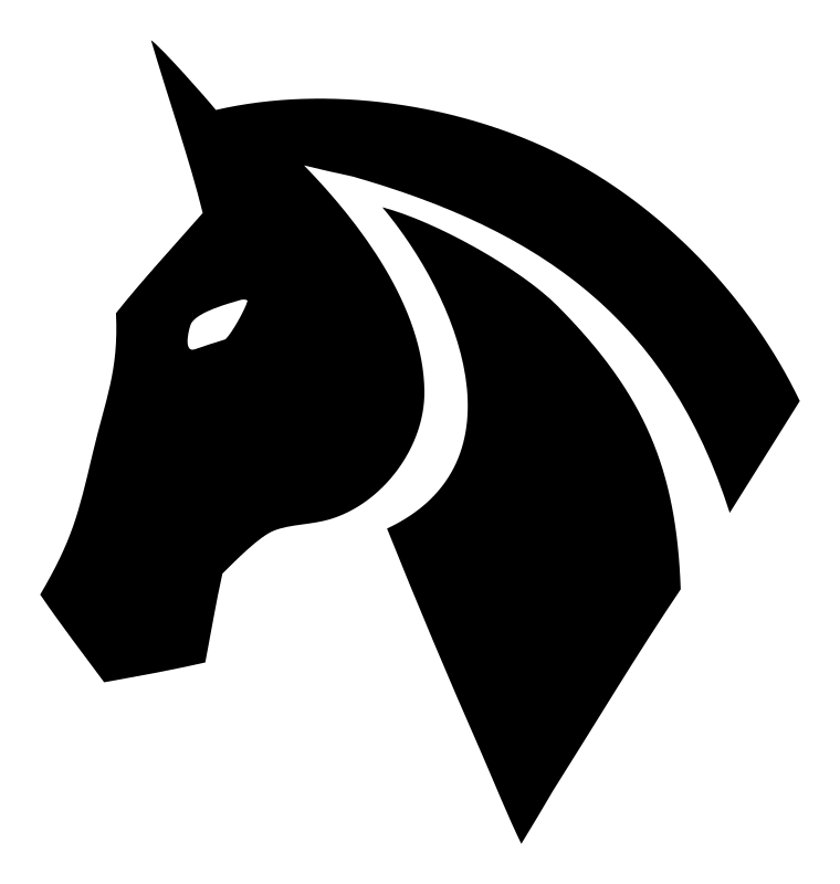 Bold Horse Head Crest