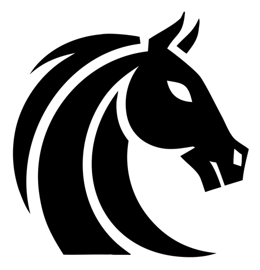 Bold Horse Head Icon