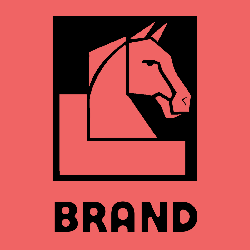 Bold Horse Head Pedestal Mark preview