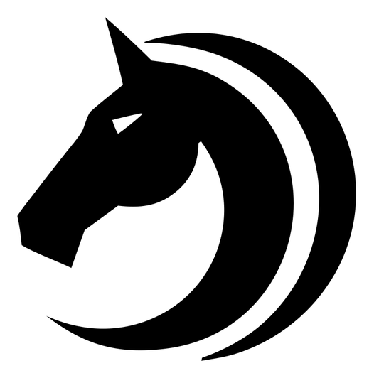 Bold Horse Mane Sweep Icon