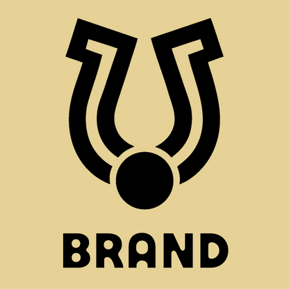 Bold Horseshoe Circle Badge preview