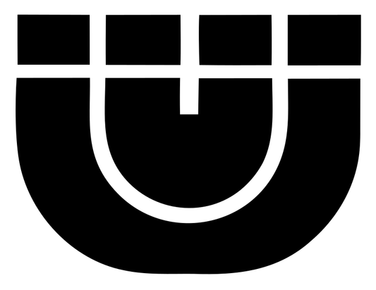 Bold Horseshoe Magnet Emblem