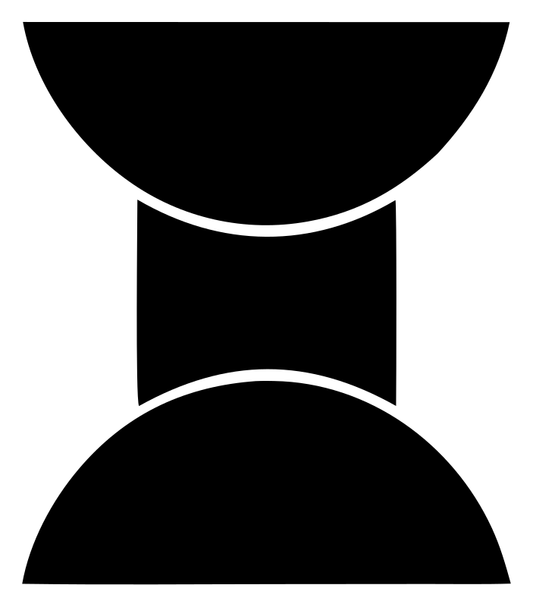 Bold Hourglass Solar Mark