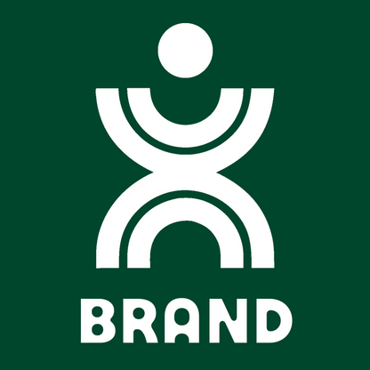 Bold Human Arch Figure Logo preview