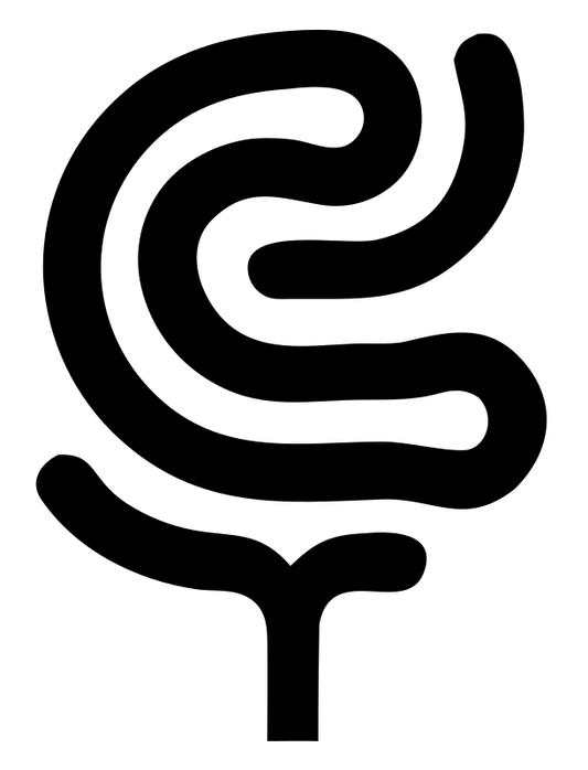 Bold Intestine Fingerprint Mark