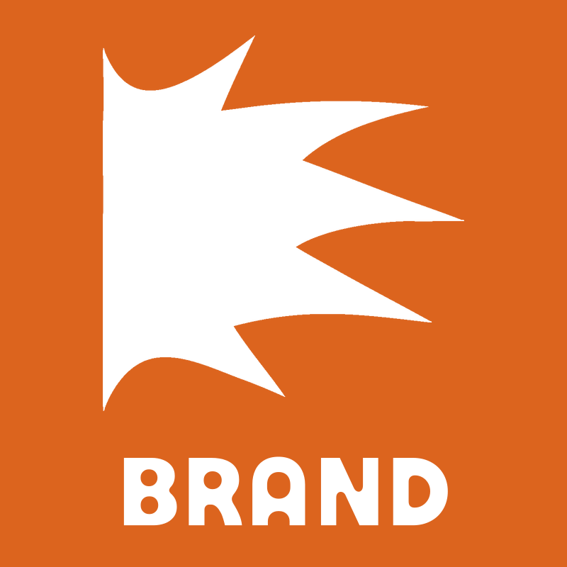 Bold Jagged Spike Flag Mark preview