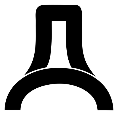 Bold Keyhole House Badge