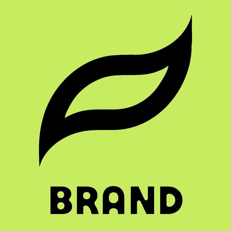 Bold Leaf Silhouette Mark preview