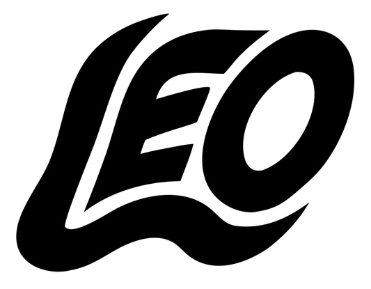 Bold LEO Lettering Logo