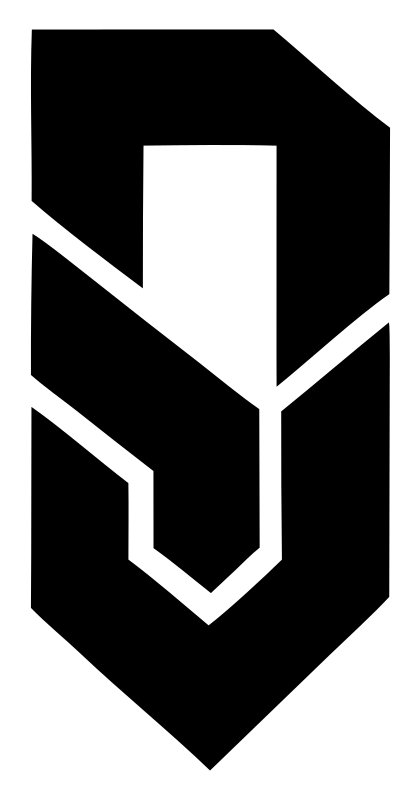 Bold Letter J Shield Badge