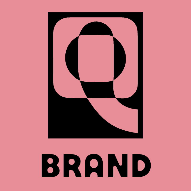 Bold Letter Q Loupe Mark preview