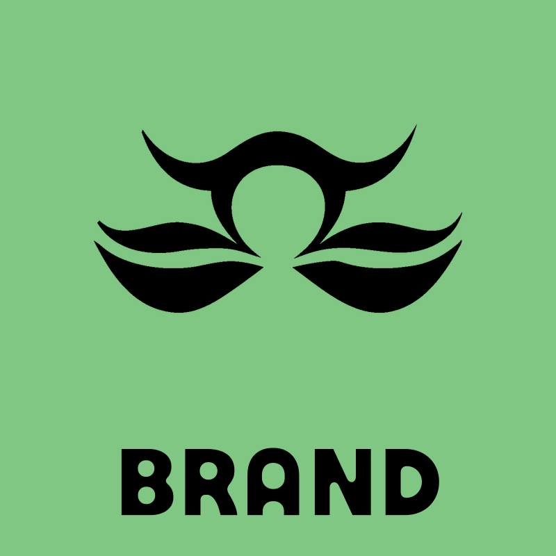 Bold Libra Horns Wing Badge preview