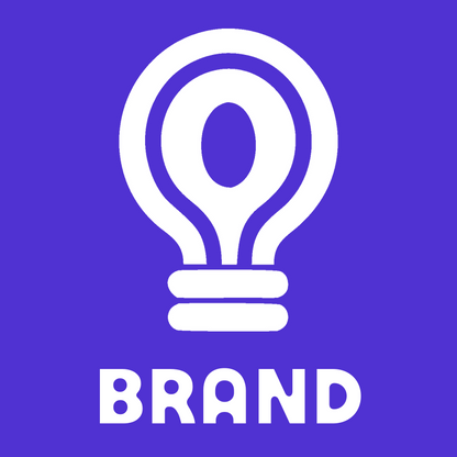 Bold Light Bulb Monoline Icon preview