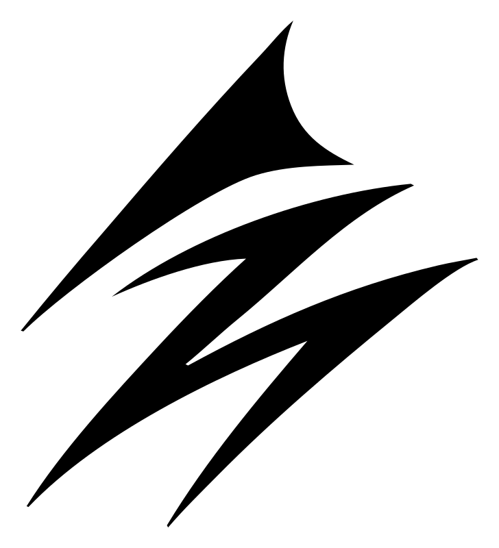 Bold Lightning Strike House Mark