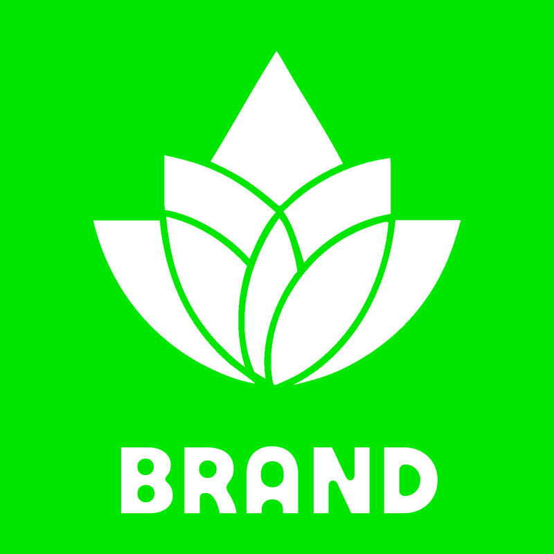 Bold Lotus Bloom Badge preview