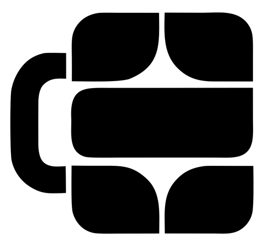 Bold Mug Top-Down Crest