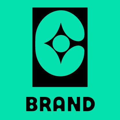 Bold Negative Space Star Circle Mark preview