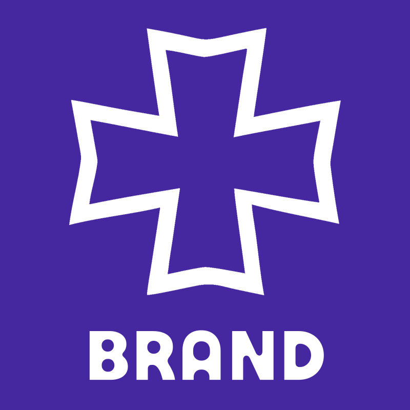Bold Notched Cross Emblem preview