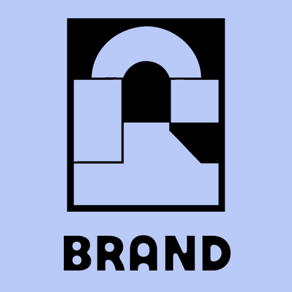 Bold Padlock Arch Emblem preview