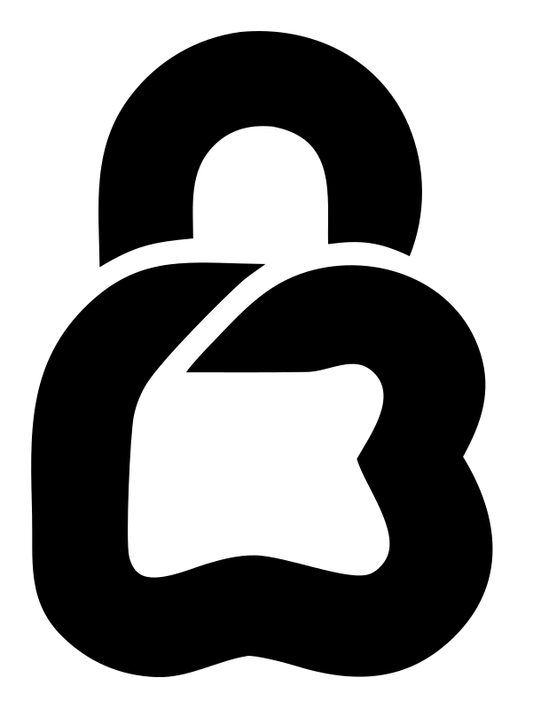 Bold Padlock Thumbs Up Logo