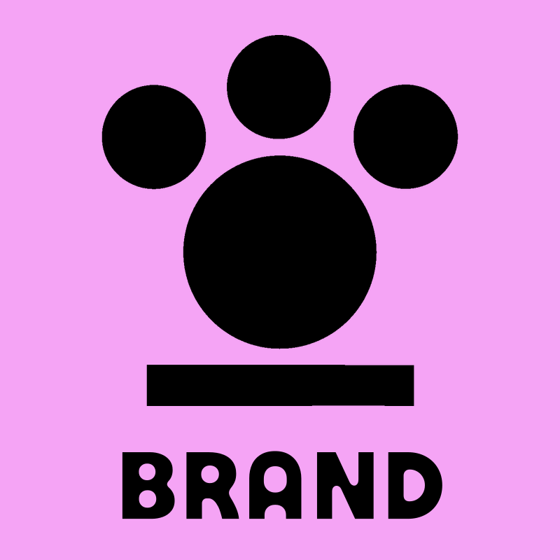 Bold Paw Print Badge preview