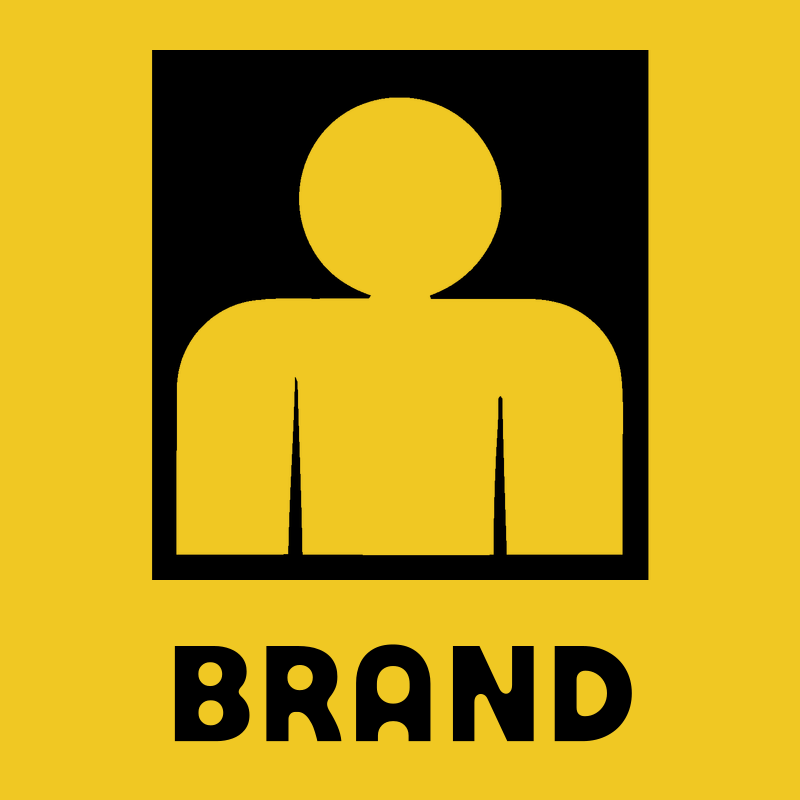 Bold Person Silhouette Icon preview