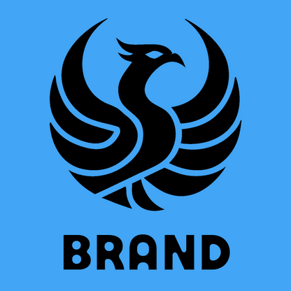 Bold Phoenix Rising Emblem preview