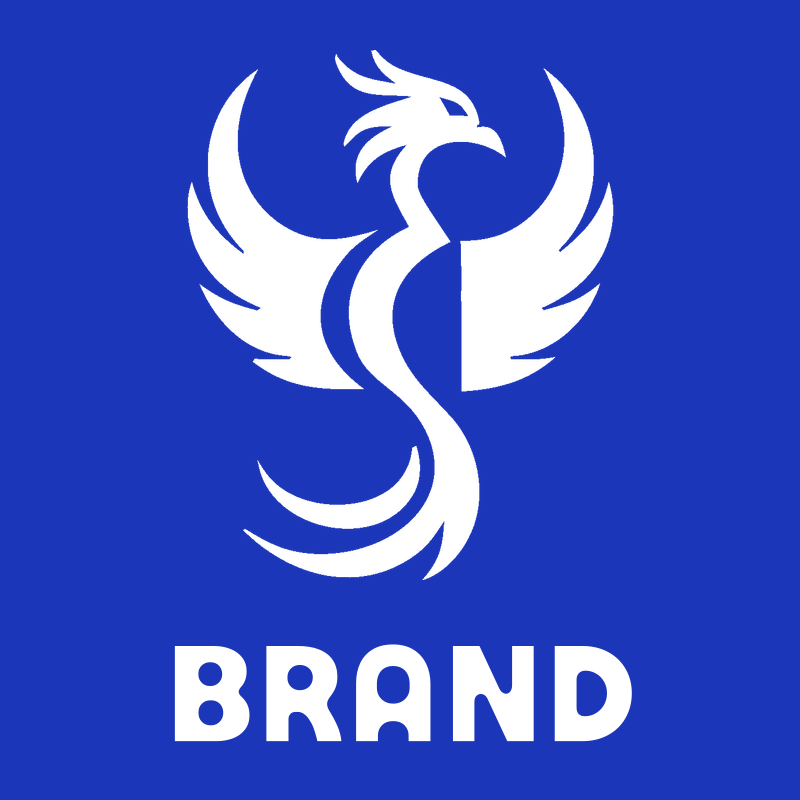 Bold Phoenix Silhouette Crest preview