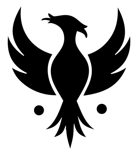 Bold Phoenix Spread Wings Mark
